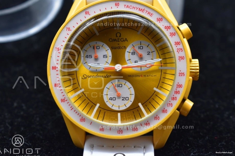 Omega x Sun 1185 to Strap Bioceramic on Mission Moonwatch the Swatch Quartz Nylon Attractive 0416